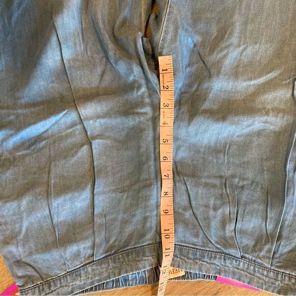 Merona Oversized Wide Leg chambray Pants NWT - Picture 5 of 12